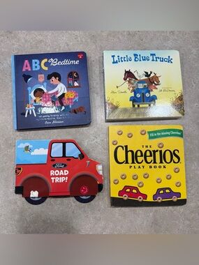Little Blue Truck, Cheerios Book, Ford Truck Book, ABC Book